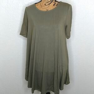 Wishlist T-Shirt Dress Green Size S/M